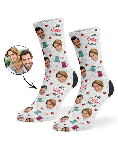 Cotton Anniversary Socks