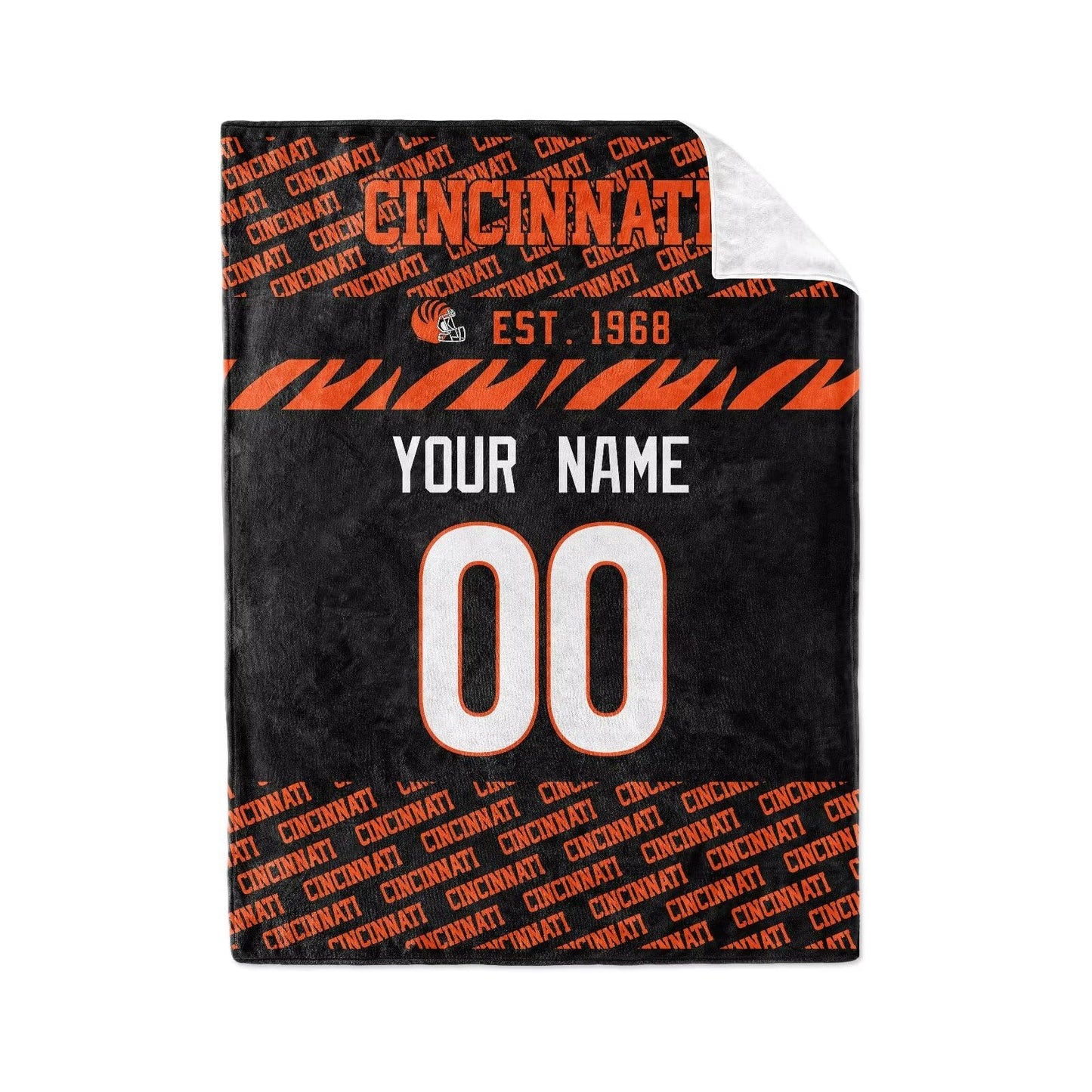 Custom Black Throw Blankets Cincinnati City