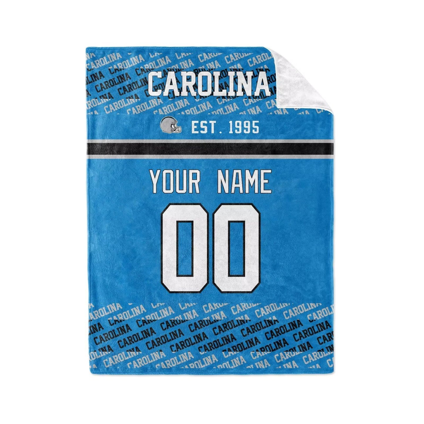 Custom Blue Throw Blankets Carolina City