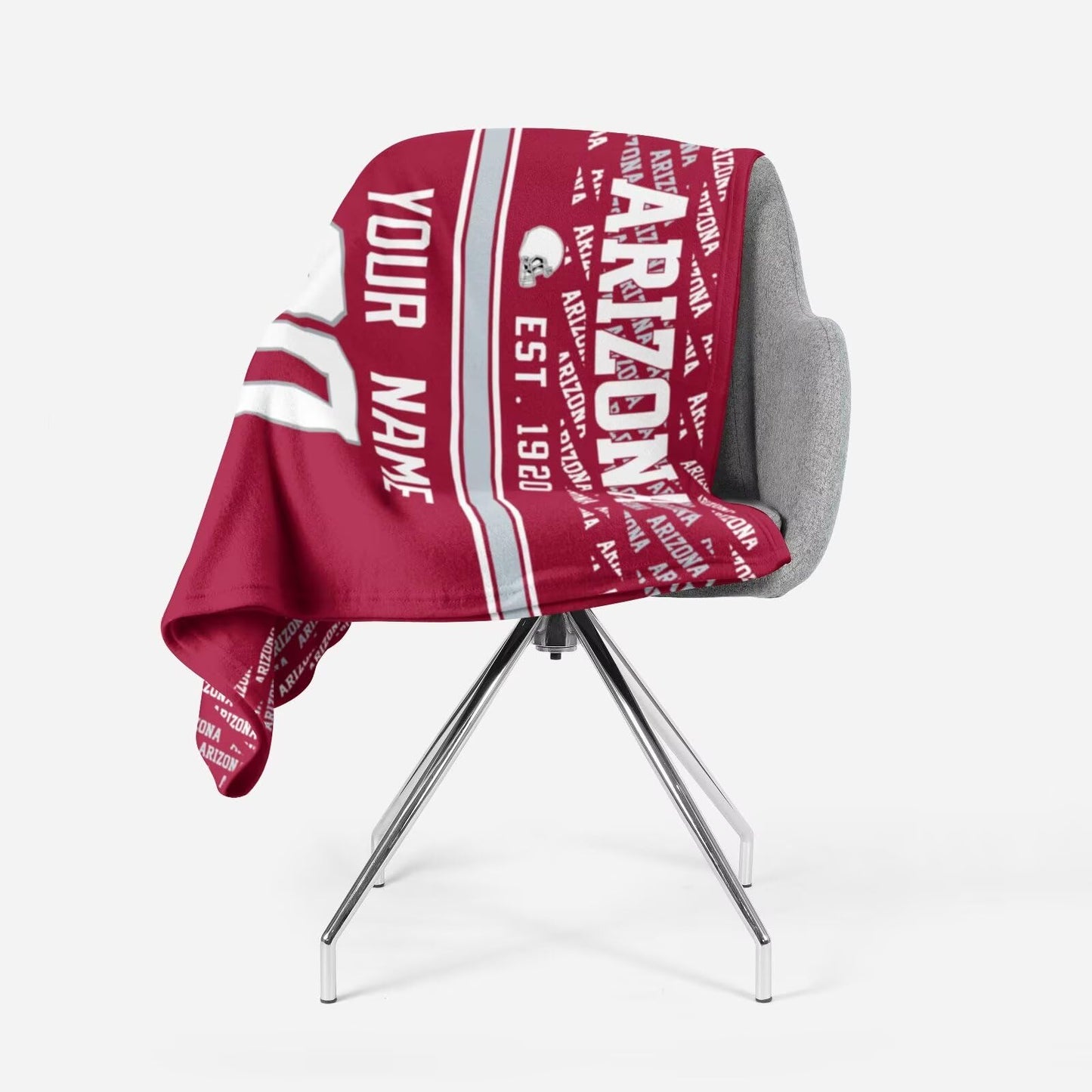Custom Crimson Throw Blankets Arizona City