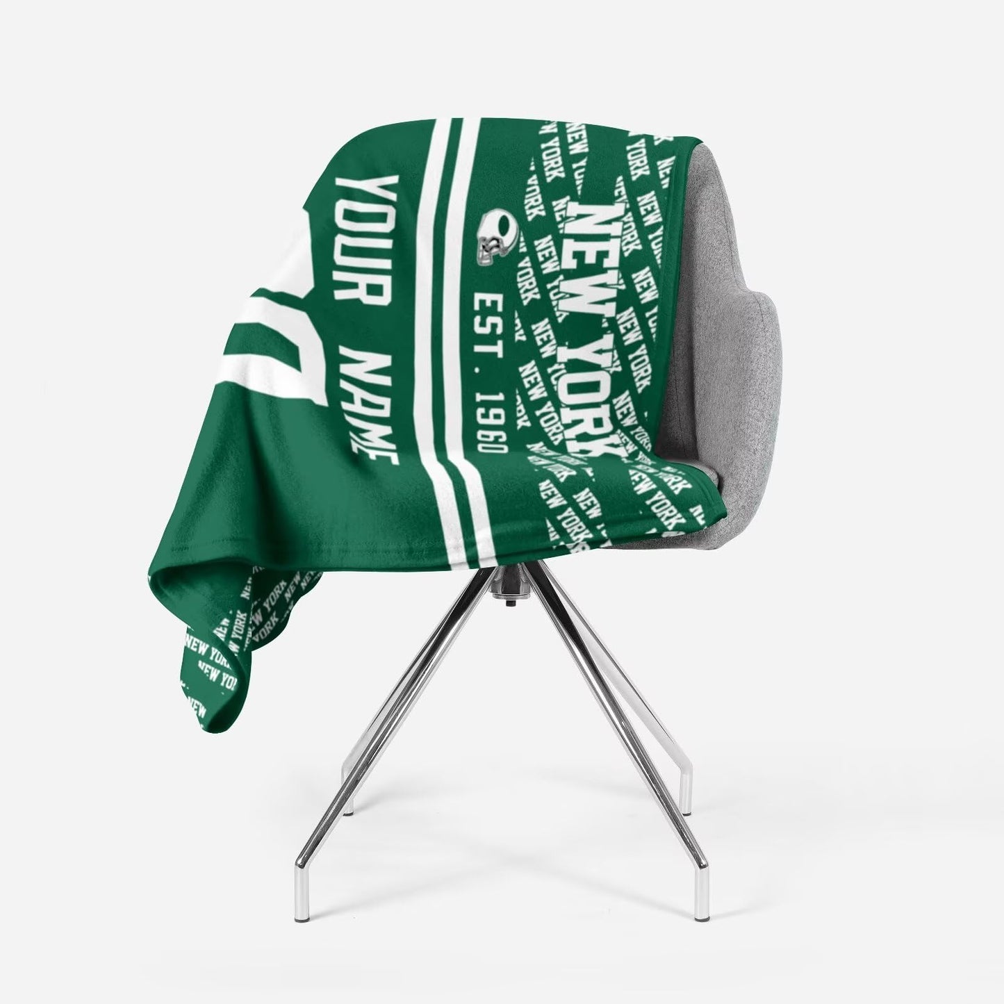 Custom Green Throw Blankets New York City