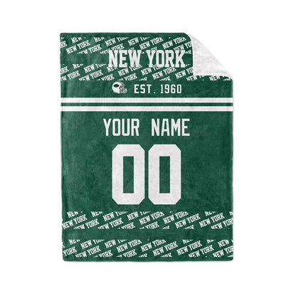 Custom Green Throw Blankets New York City
