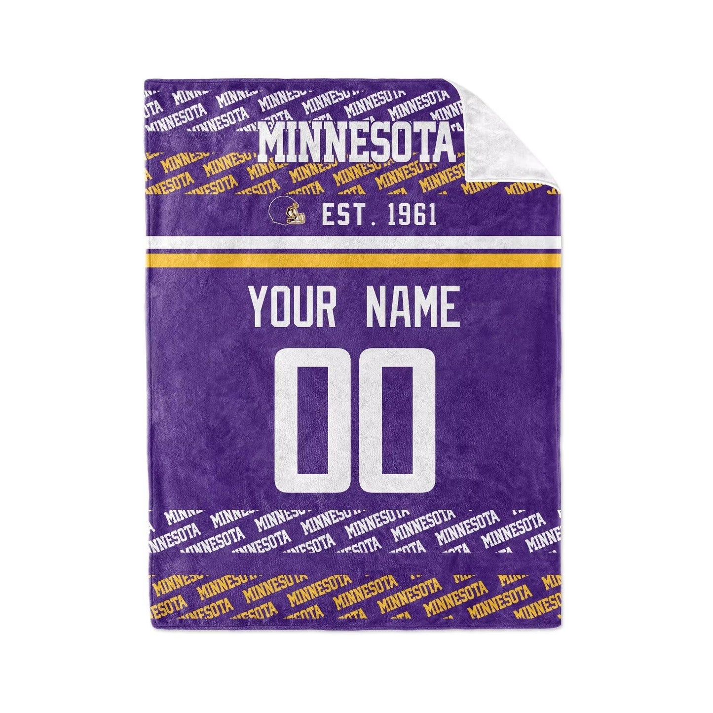 Custom Purple Throw Blankets Minnesota City