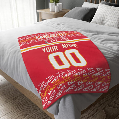 Custom Red Throw Blankets Kansas City