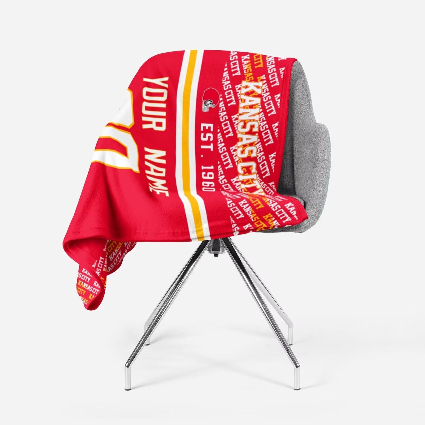 Custom Red Throw Blankets Kansas City