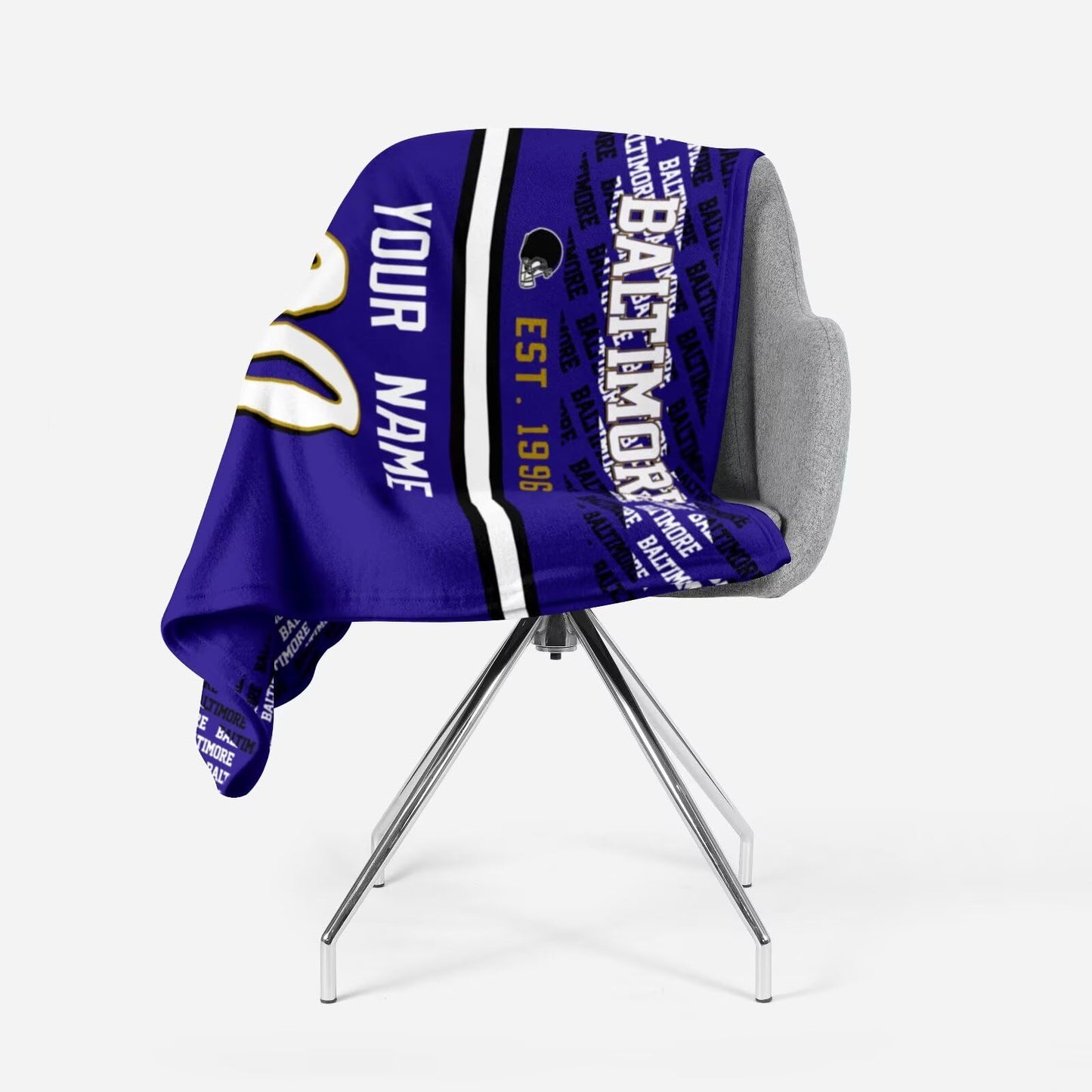 Custom Royal Throw Blankets Baltimore City