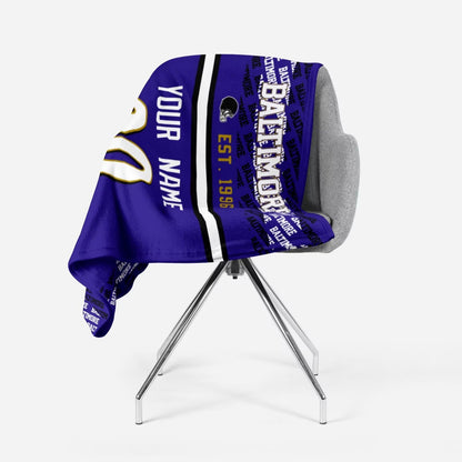 Custom Royal Throw Blankets Baltimore City