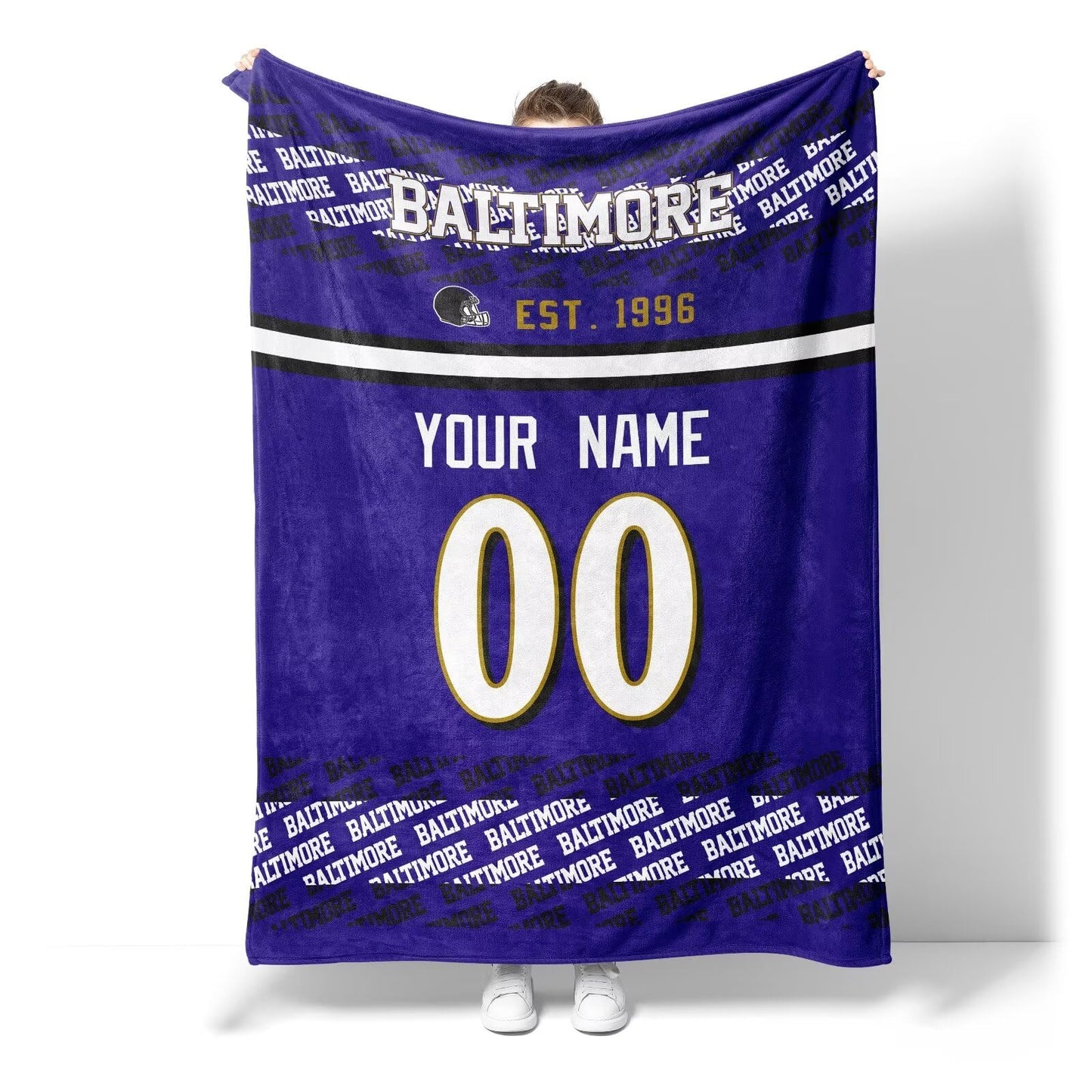 Custom Royal Throw Blankets Baltimore City