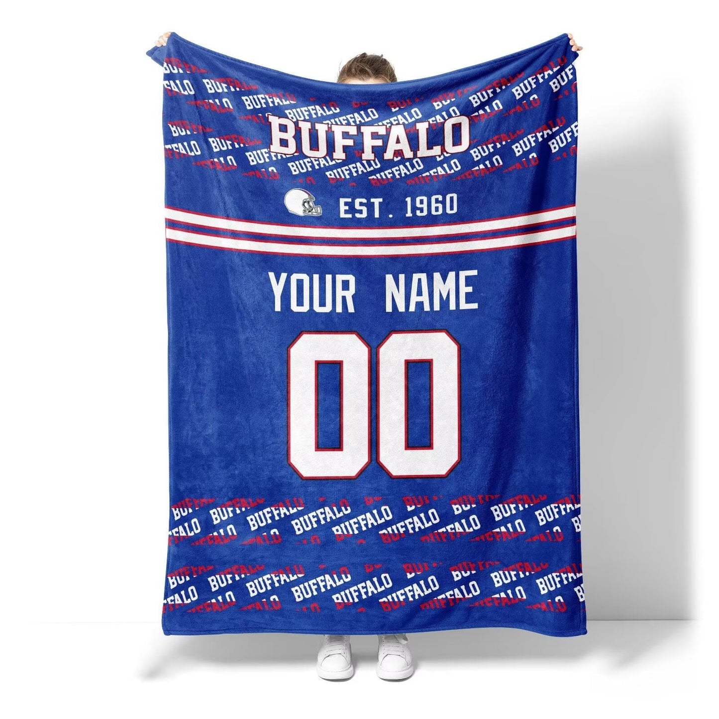 Custom Royal Throw Blankets Buffalo City