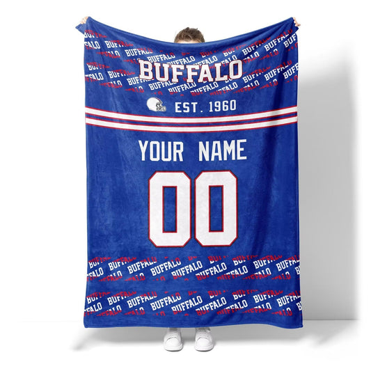 Custom Royal Throw Blankets Buffalo City