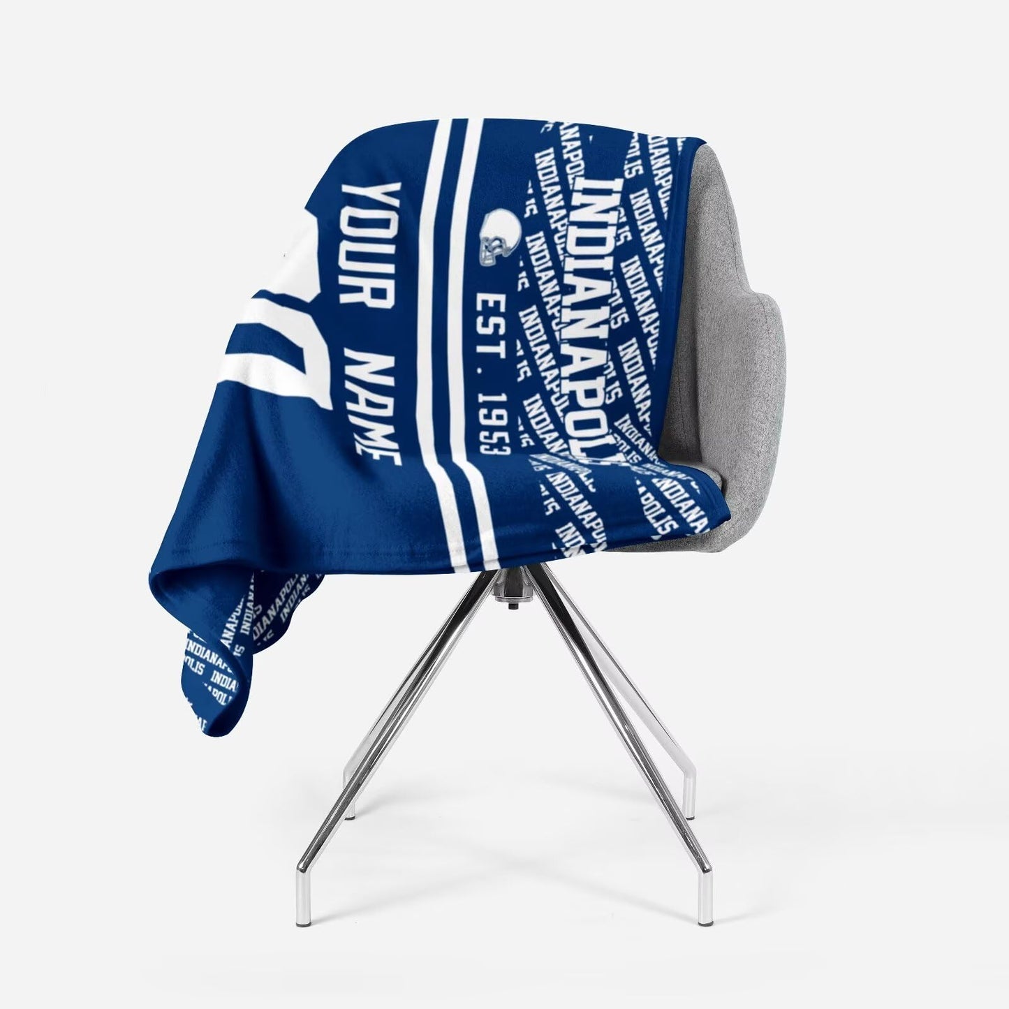 Custom Royal Throw Blankets Indianapolis City