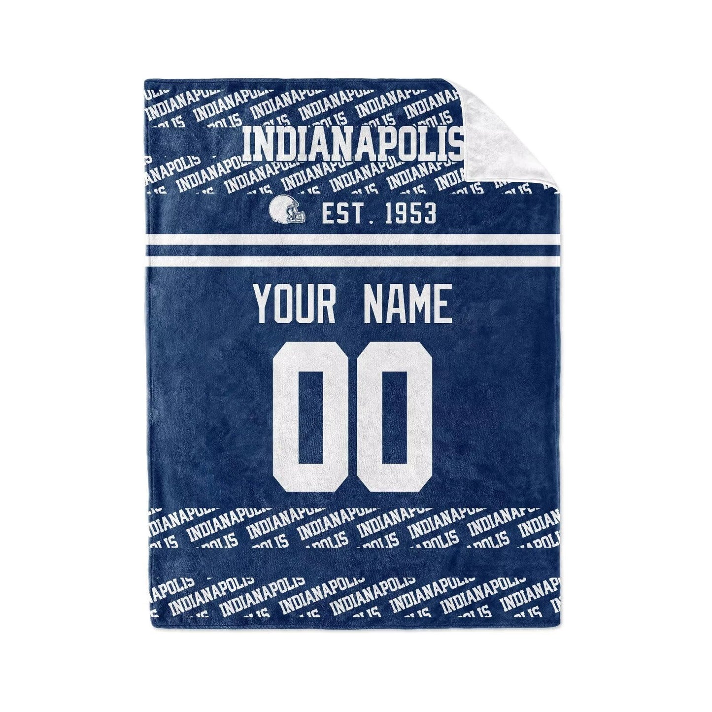 Custom Royal Throw Blankets Indianapolis City