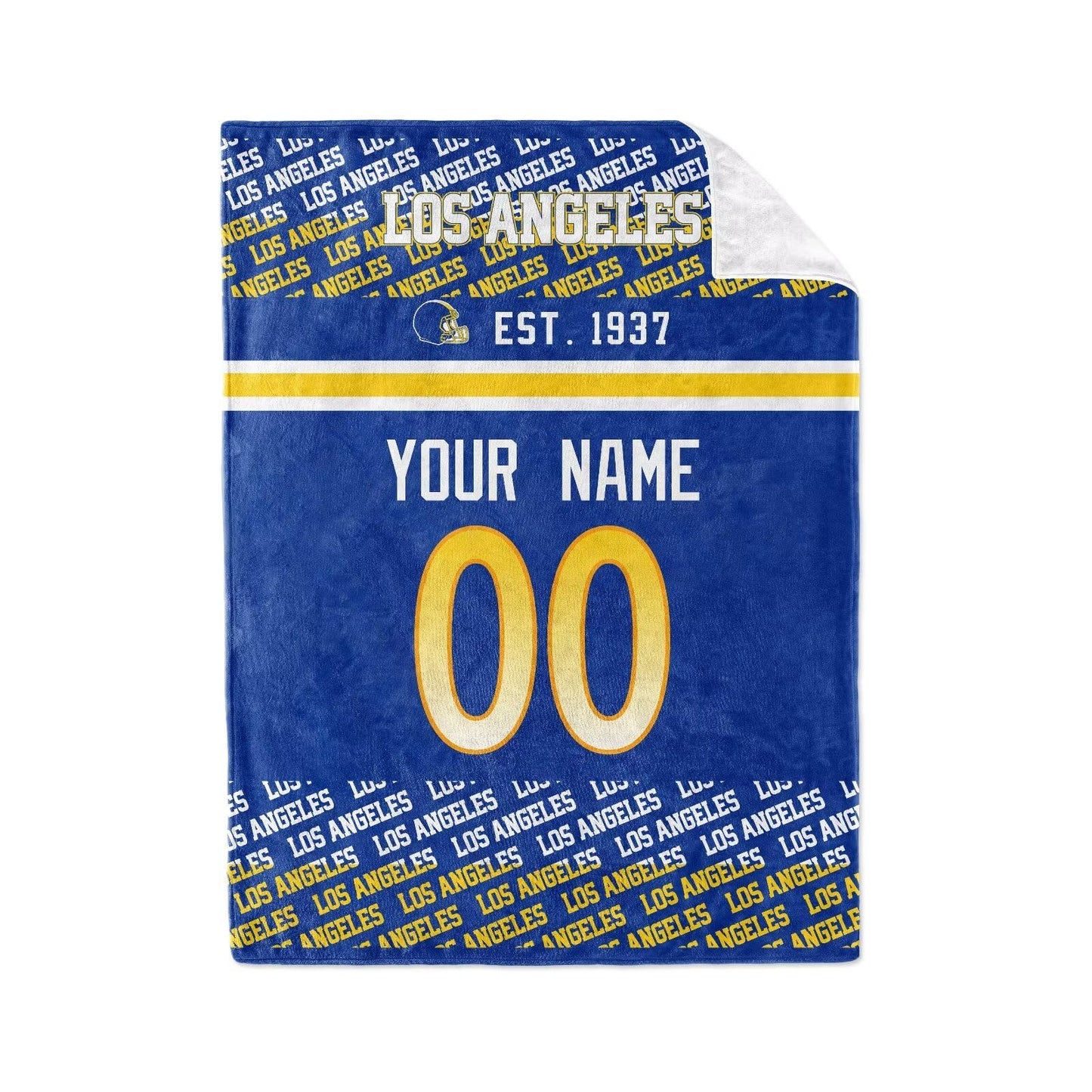 Custom Royal Throw Blankets Los Angeles City