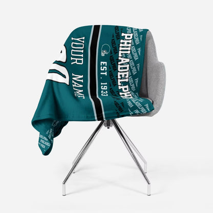 Custom Teal Throw Blankets Philadelphia City