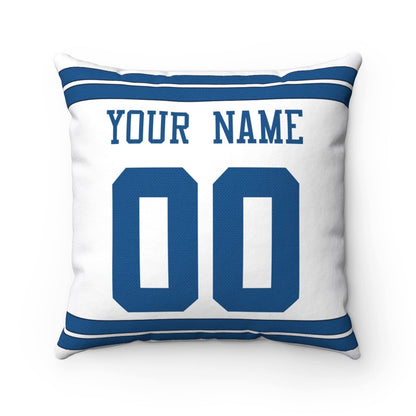 Throw Pillow Dallas Custom Any Name and Number