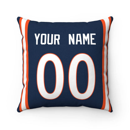 Throw Pillow Denver Custom Any Name and Number