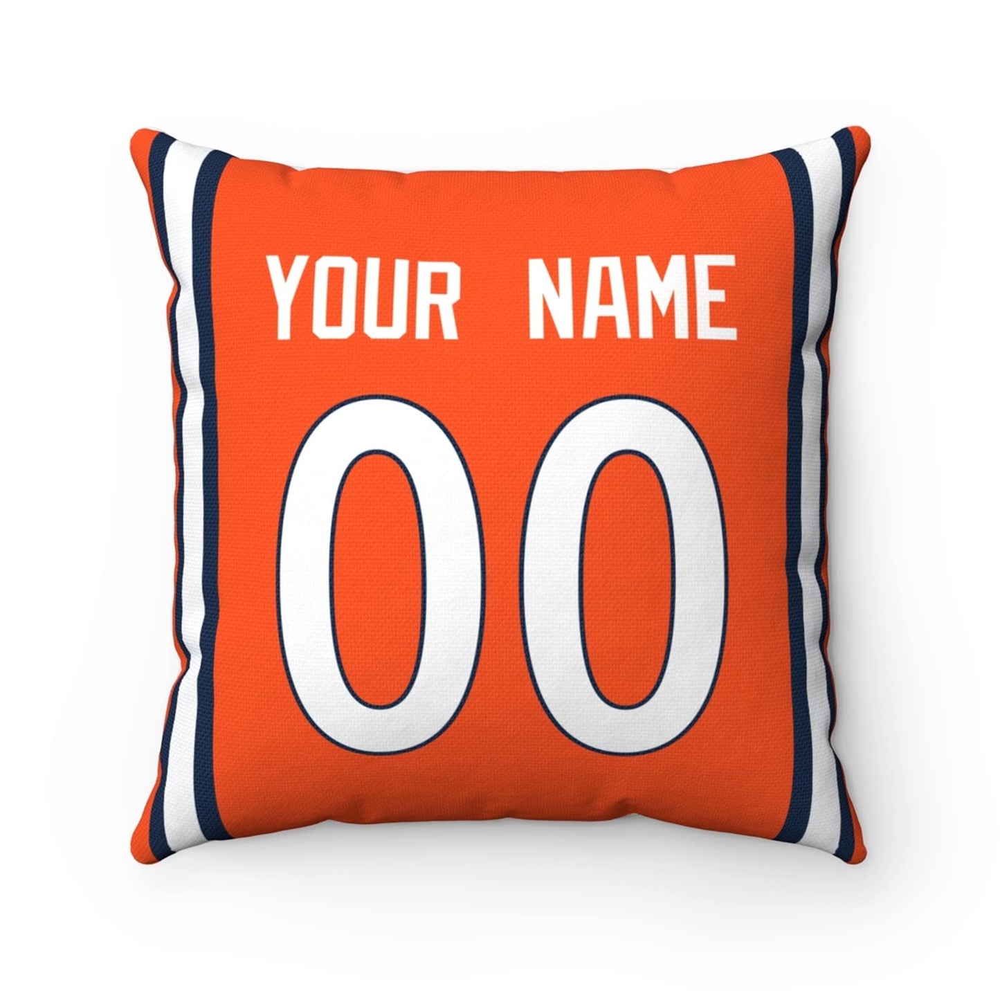 Throw Pillow Denver Custom Any Name and Number