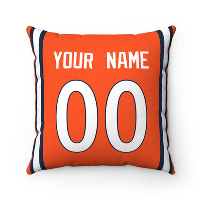 Throw Pillow Denver Custom Any Name and Number