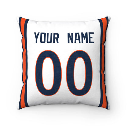 Throw Pillow Denver Custom Any Name and Number