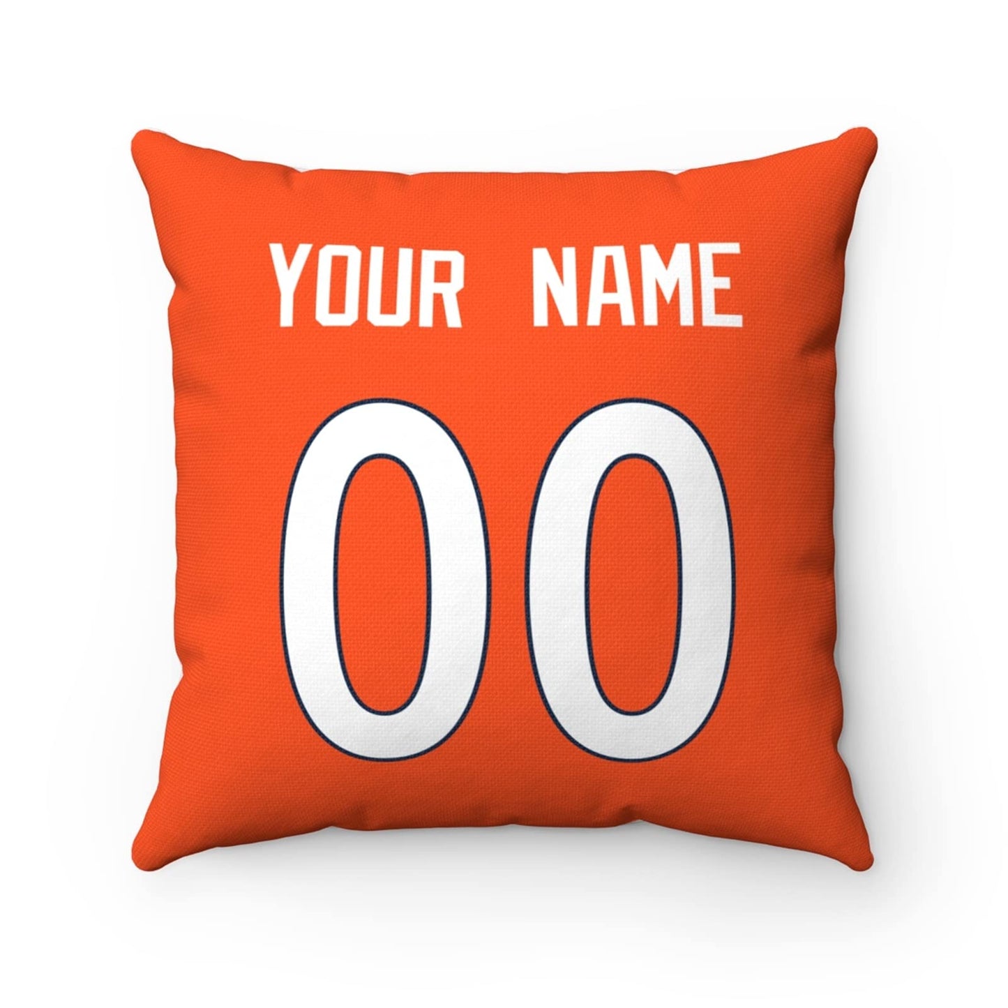 Throw Pillow Denver Custom Any Name and Number