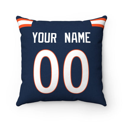 Throw Pillow Denver Custom Any Name and Number