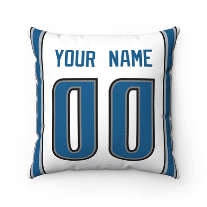 Throw Pillow Detroit Custom Any Name and Number