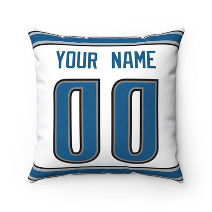 Throw Pillow Detroit Custom Any Name and Number