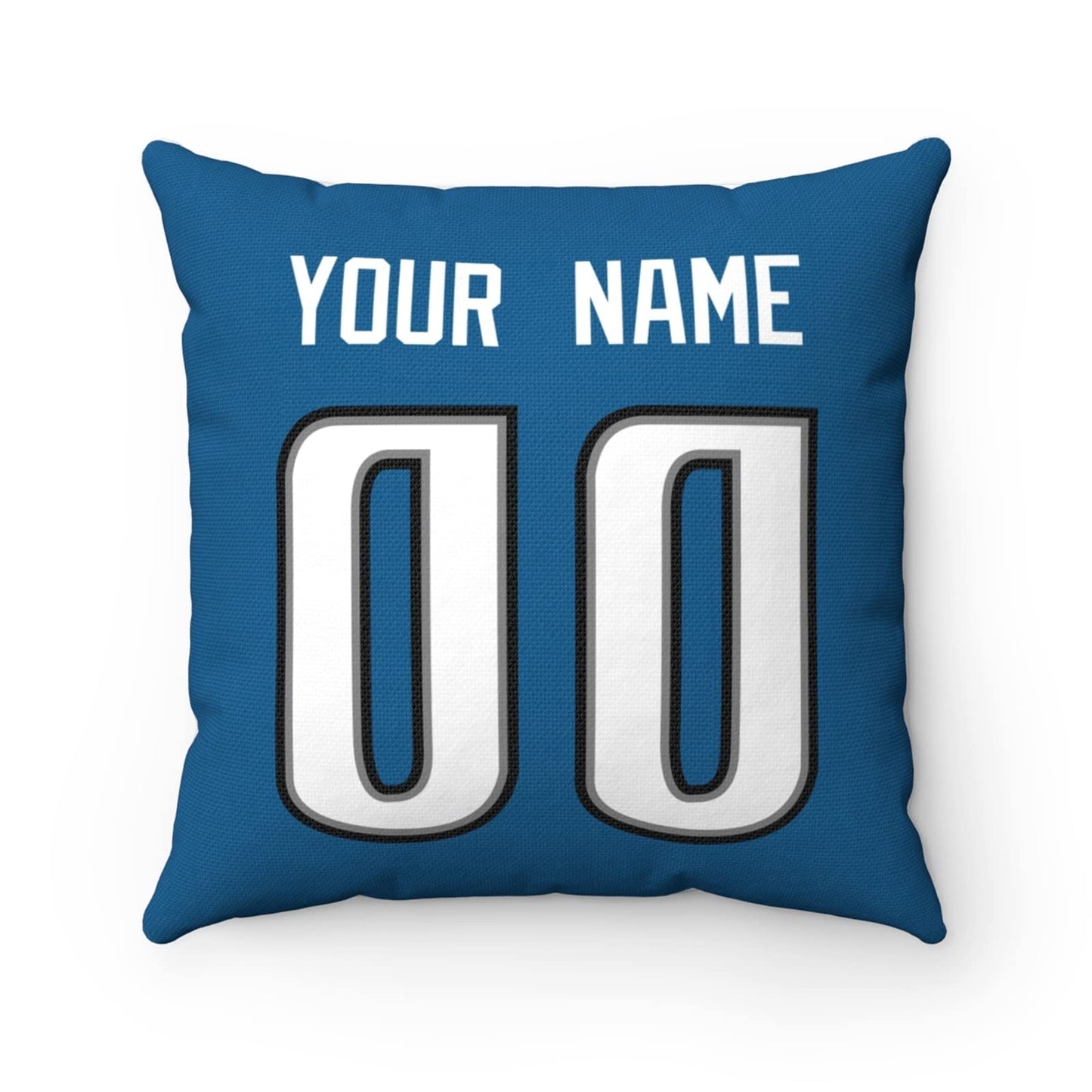 Throw Pillow Detroit Custom Any Name and Number