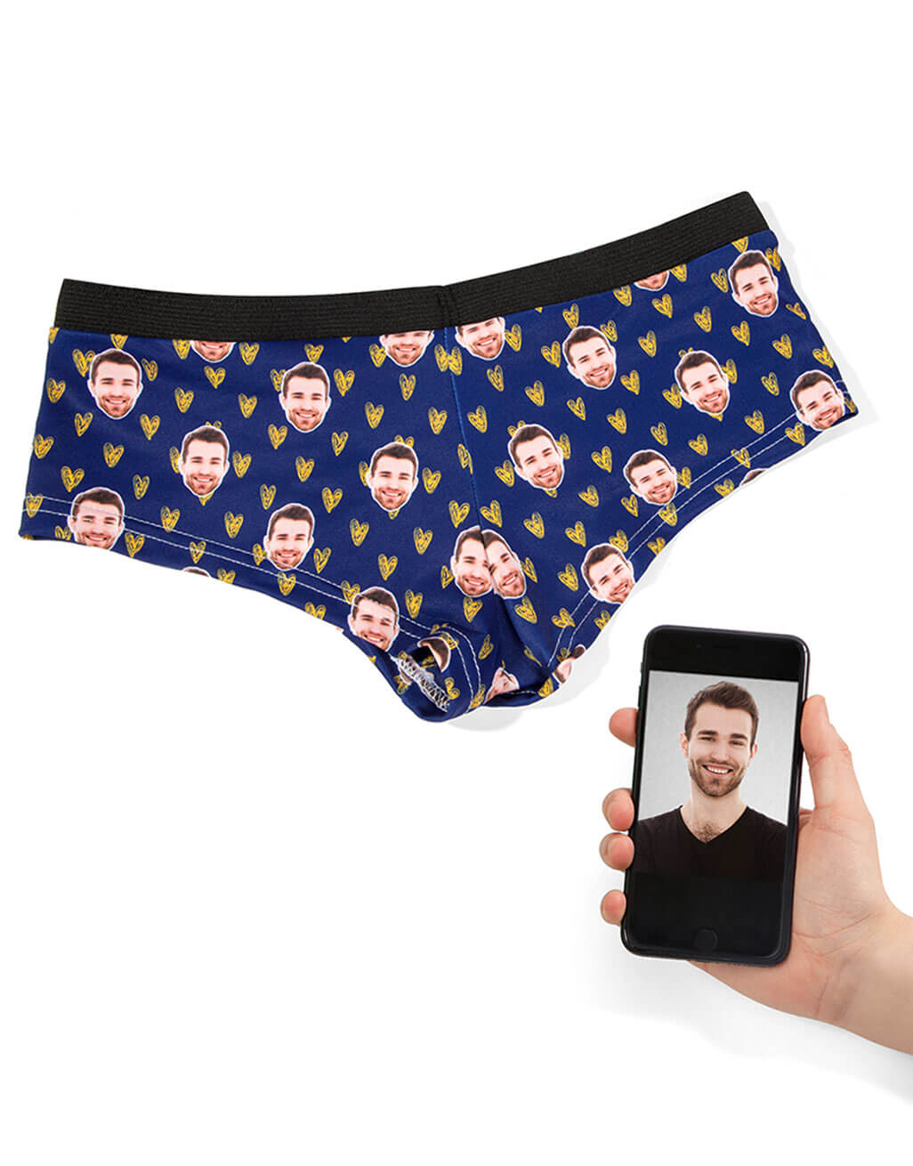 Face Hearts Knickers