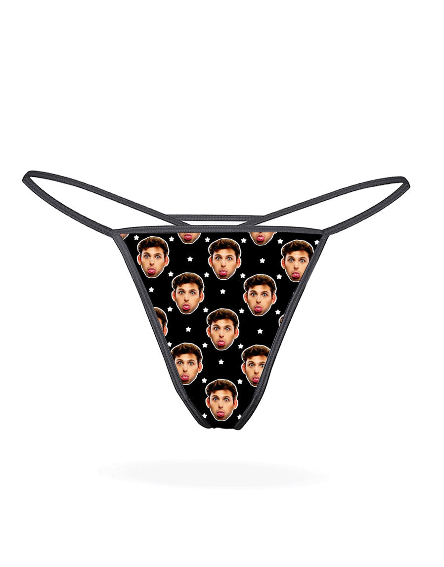 Face Stars Thong