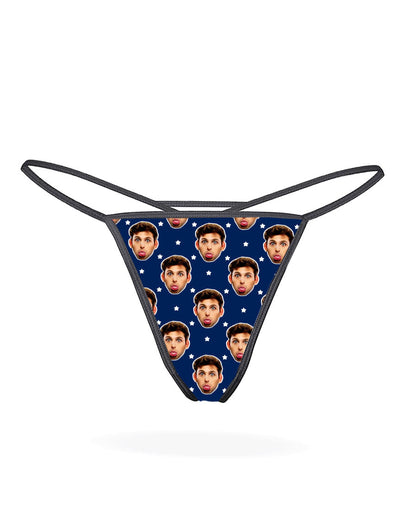 Face Stars Thong