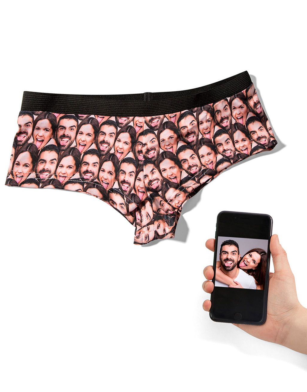 Couples Face Mash Knickers