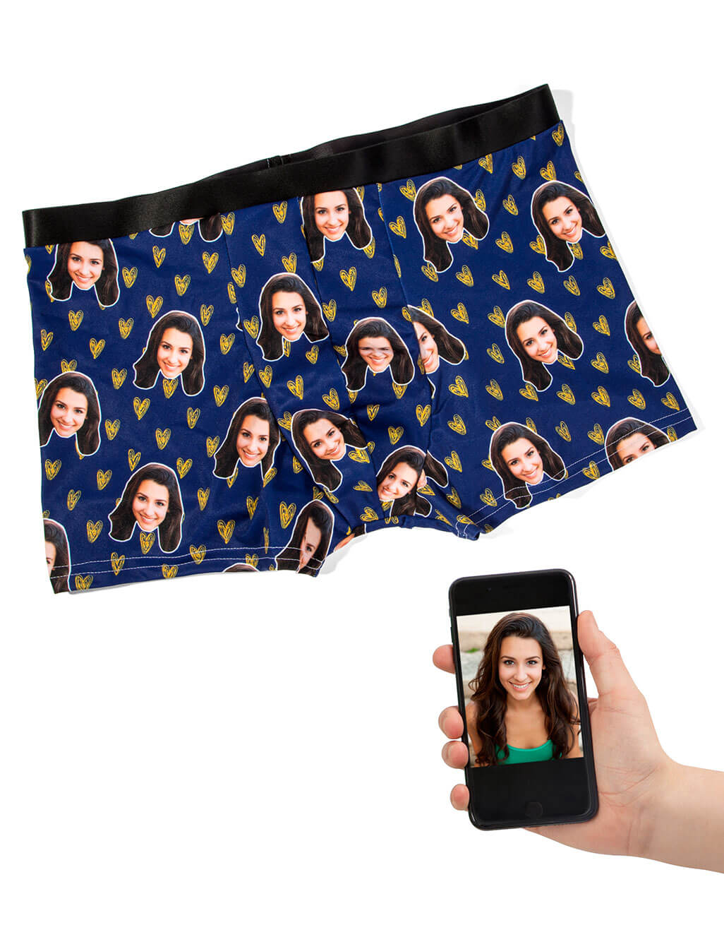 Face Hearts Boxers