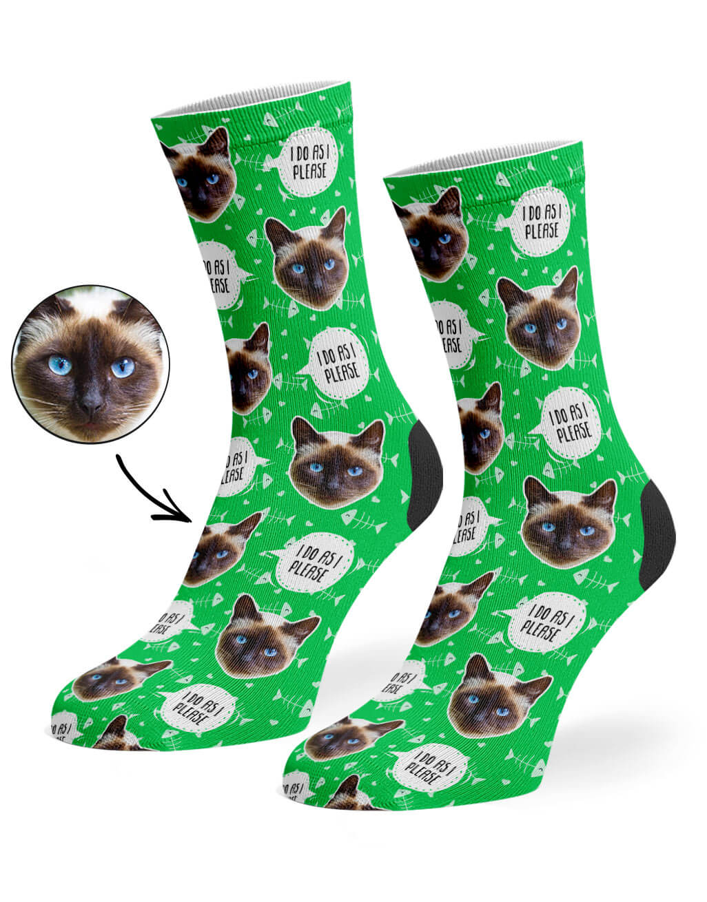 I Do As I Please Socks