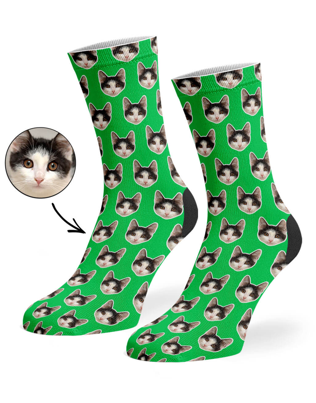 Cat Pattern Socks