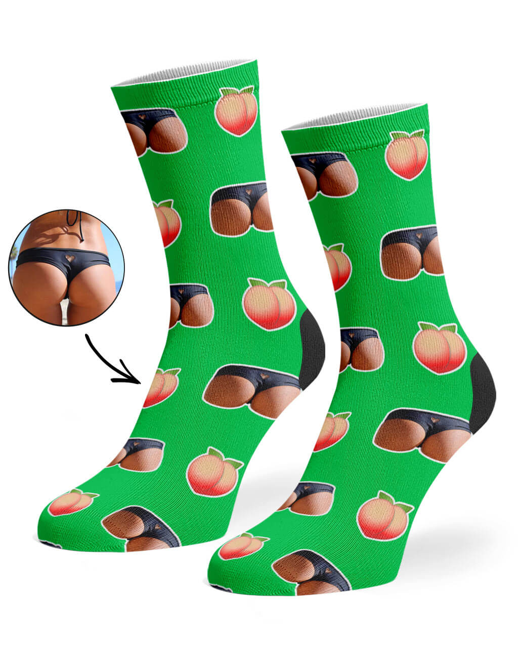 Custom Booty Socks