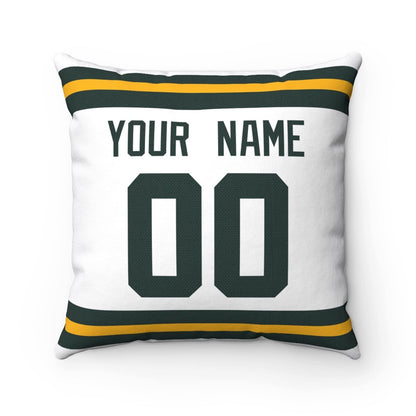 Throw Pillow Green Bay Custom Any Name and Number