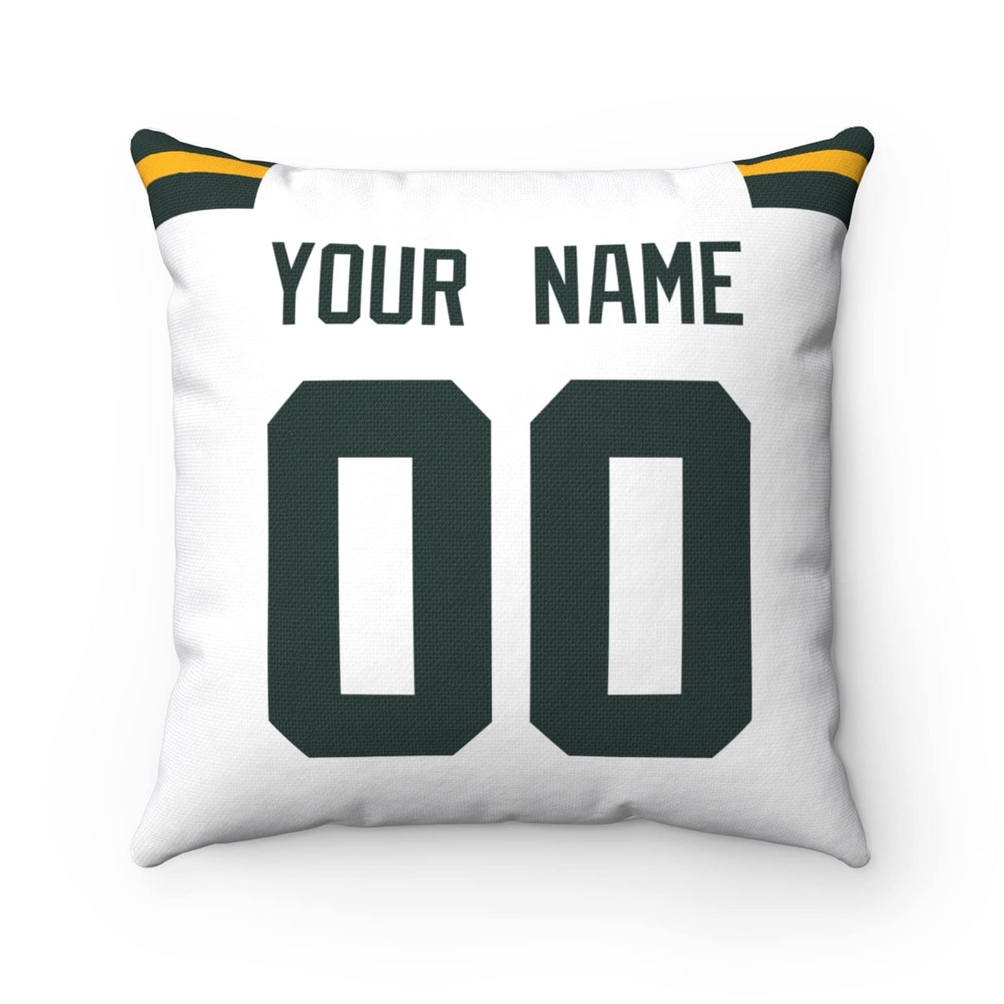 Throw Pillow Green Bay Custom Any Name and Number