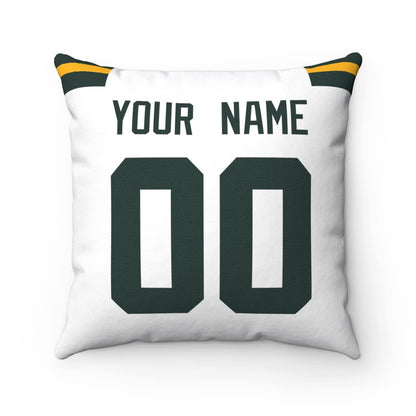 Throw Pillow Green Bay Custom Any Name and Number