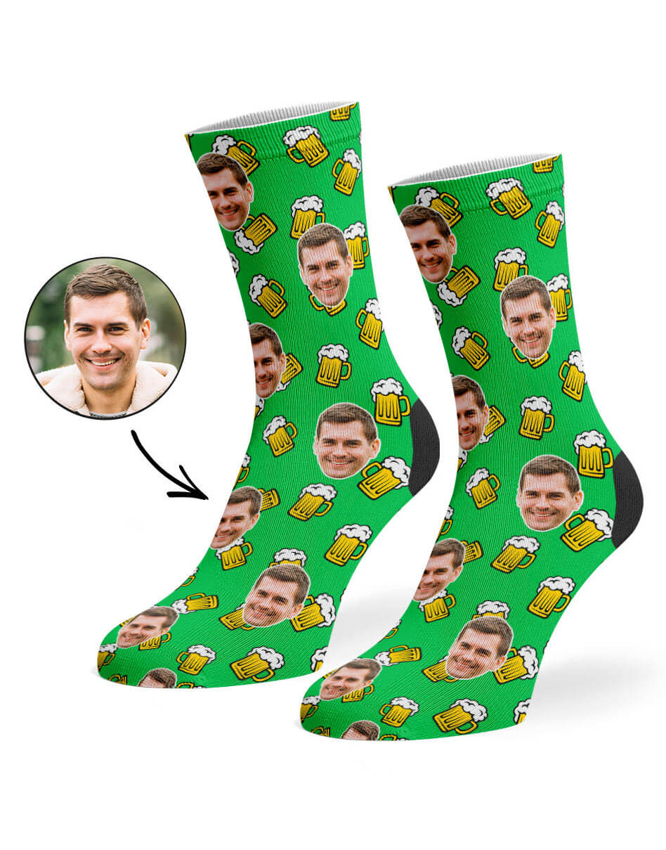 Beer Face Socks