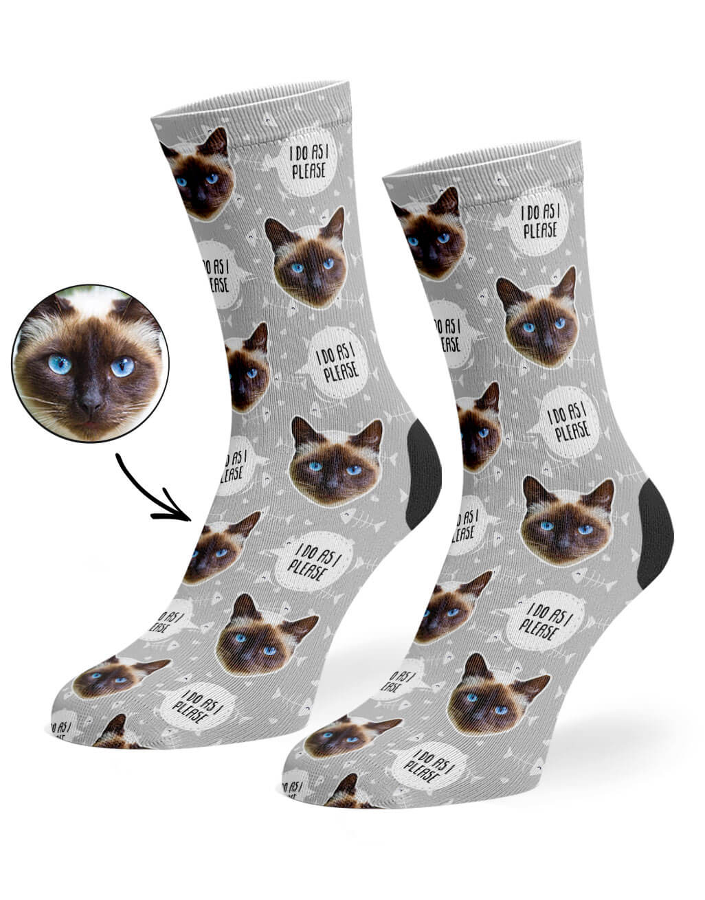 I Do As I Please Socks