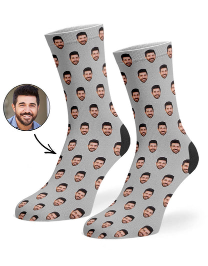 Face Pattern Socks