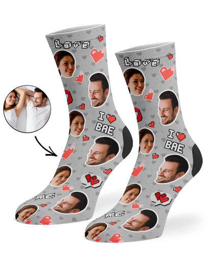 I Love Bae Socks