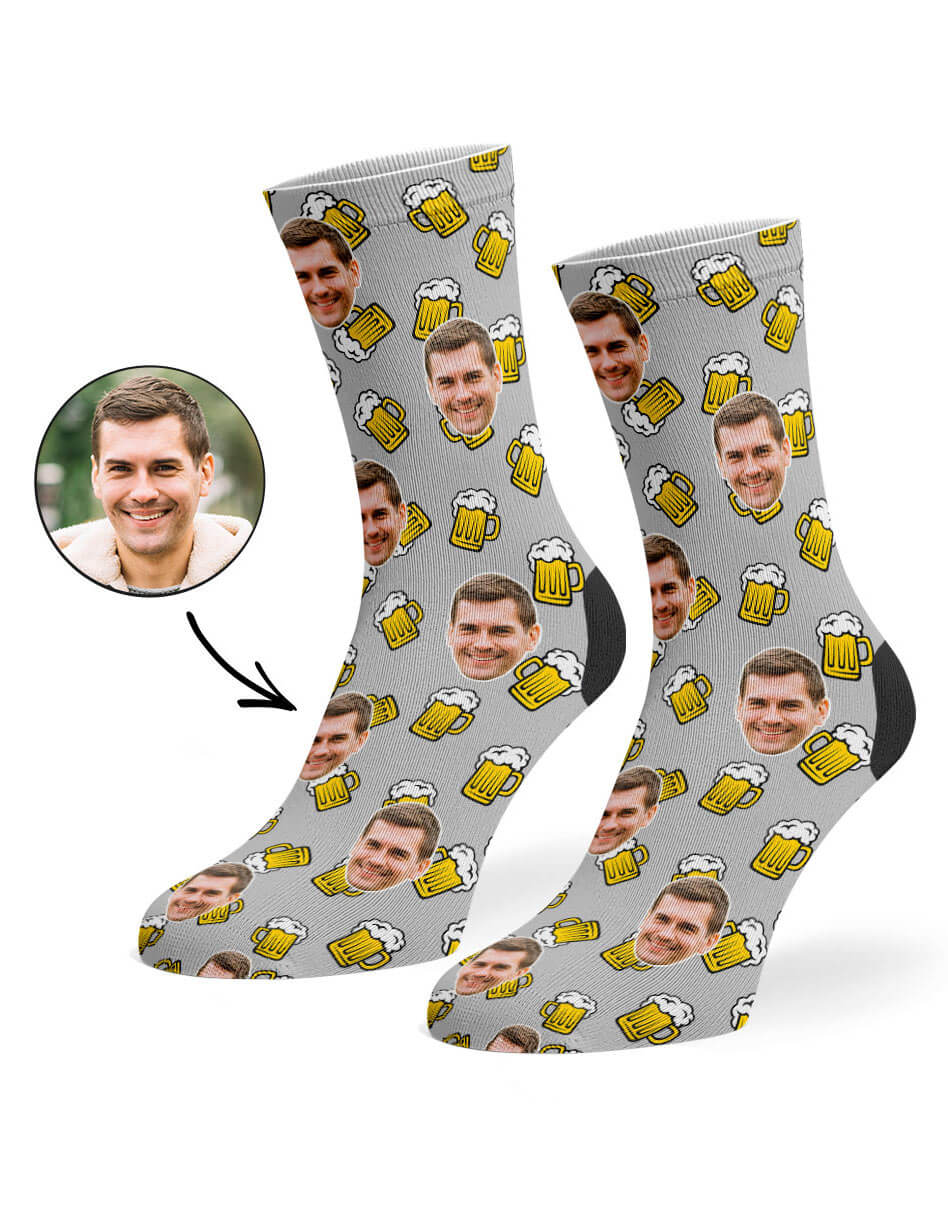 Beer Face Socks