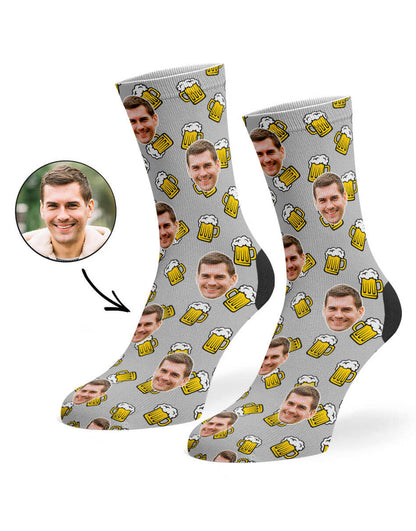 Beer Face Socks