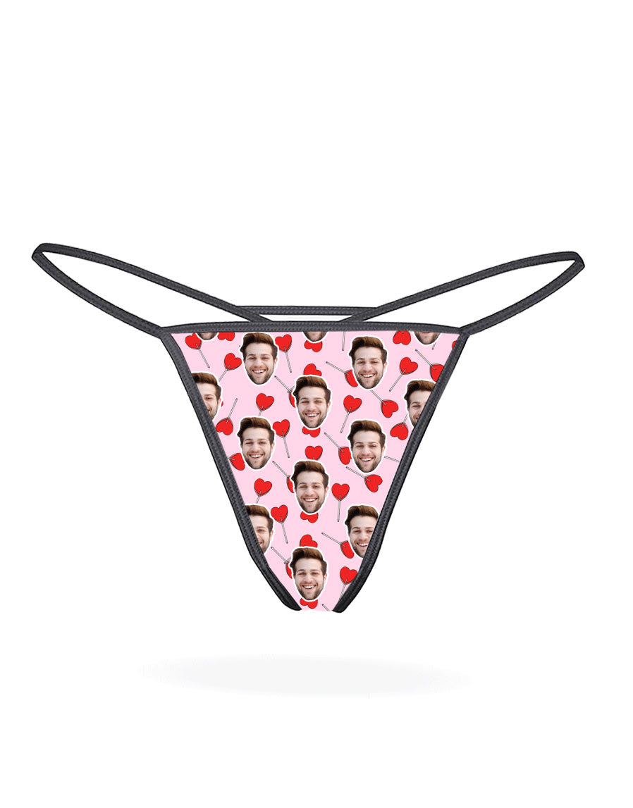 Heart Lollipops Thong