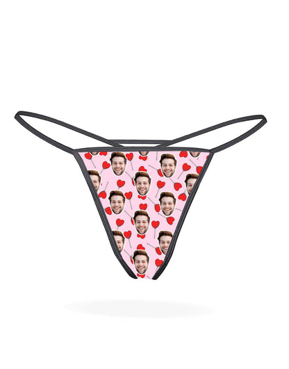 Heart Lollipops Thong