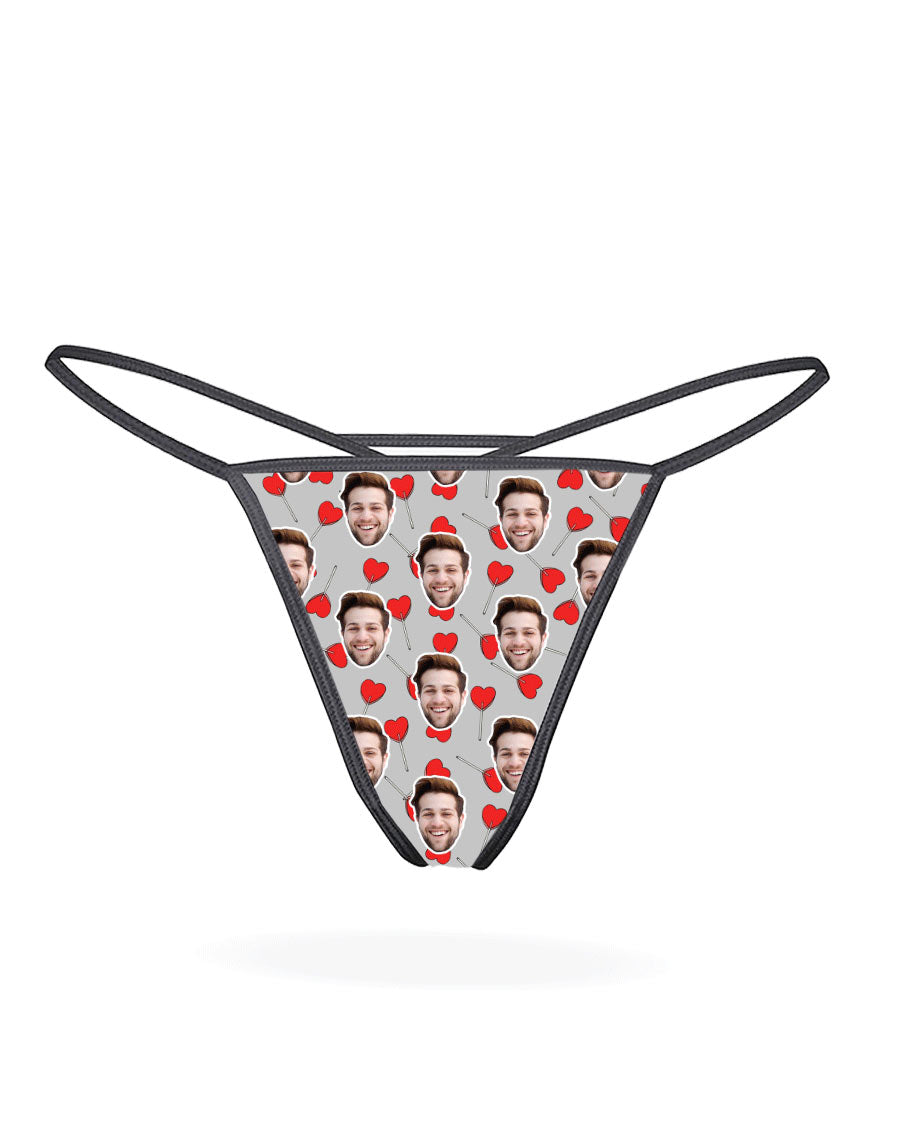 Heart Lollipops Thong