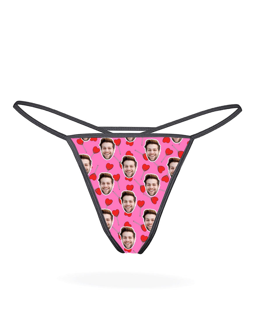 Heart Lollipops Thong