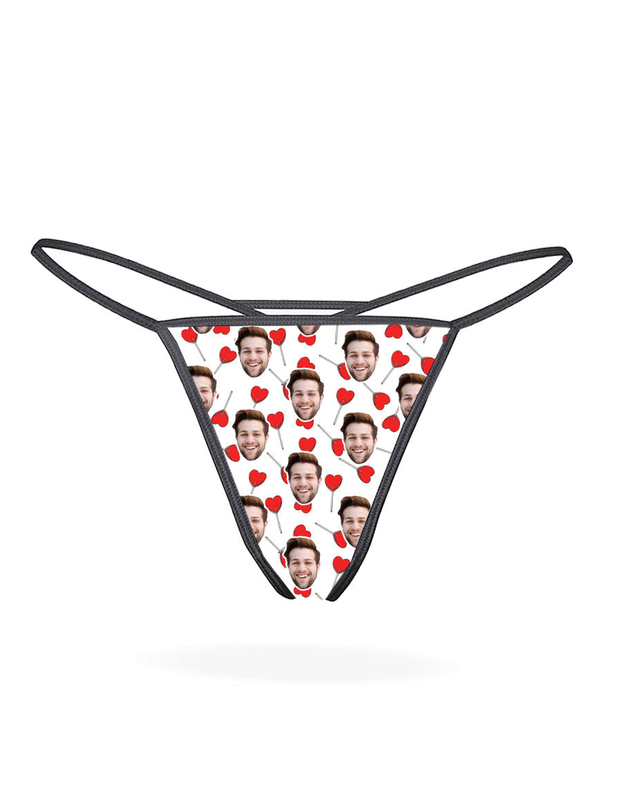 Heart Lollipops Thong